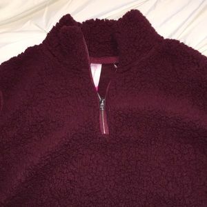Sherpa quarter zip